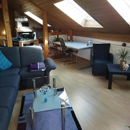 Apartmán Aussergewoehnliche Atelierferienwohnung Mit Balkon An Der Donau *